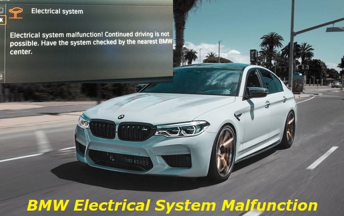 BMW electrical system malfunction